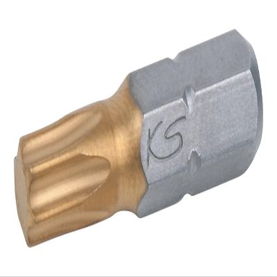 KS Tools 911.3663 1/4" TiN Torx Bit T40, 25 mm, 5-Pack