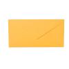 Paper24 50 DL Envelopes 110 x 220 mm with Pointed Flap, 120 gsm, Yellow-Orange view 1