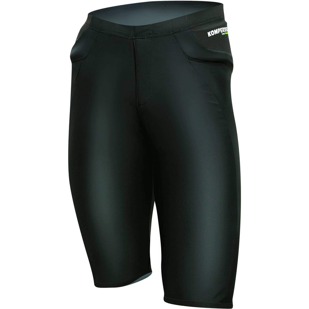 KOMPERDELL Men's Protective Shorts, Black, XXL