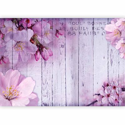 murando Floral Nonwoven Photo Wallpaper, 300 x 210 cm, Bedroom, Living Room