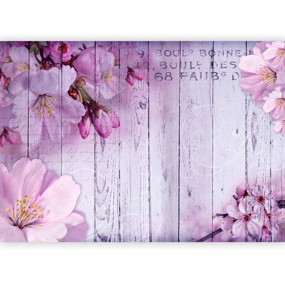 murando Floral Nonwoven Photo Wallpaper, 300 x 210 cm, Bedroom, Living Room