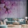 murando Floral Nonwoven Photo Wallpaper, 300 x 210 cm, Bedroom, Living Room view 2