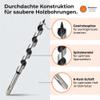 Weischer Auger Bit 18 x 460 mm Wood Drill Bit, Spiral Bit, Hex Shank view 3