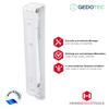 Gedotec Folding Bracket, 400 mm, White Matte Steel, 75 kg per Pair view 4