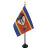 AZ FLAG Swaziland Table Flag, 15 x 10 cm, 100D Polyester, Plastic Base view 1