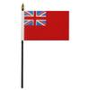 AZ FLAG British Red Ensign Table Flag 15 x 10 cm with Plastic Base view 2