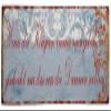 Nostalgic Retro Metal Sign – If the Wise Always Give In view 1