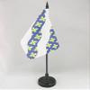 AZ FLAG Yvelines Department Table Flag 15 x 10 cm with Plastic Base view 2