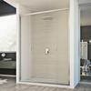 Idralite Young 2-Door Shower Door, 150 cm, H198, Textured Glass C view 3
