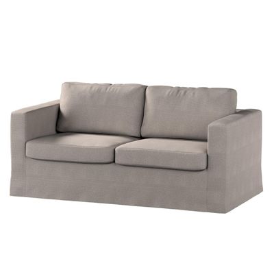 dekoria Replacement Cover for Karlstad 2-Seat Sofa, Beige-Gray