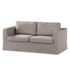 dekoria Replacement Cover for Karlstad 2-Seat Sofa, Beige-Gray view 1