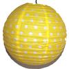 AAF Nommel Round Paper Lantern, Yellow with White Dots, 40 cm, No. 730 view 1