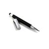 Slabo Stylus Pen for Smartphones, Phablets and Tablets, 2-in-1 Stylus and Ballpoint Pen, Black/Silver view 2