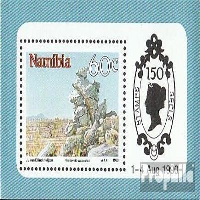 Prophila Collection Namibia – South West Africa Block 12 (Complete Issue), Mint Never Hinged, 1990 Sights
