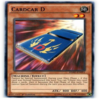 Yu-Gi-Oh! Cardcar D (HSRD-EN051) - High-Speed Riders - 1st Edition - Common