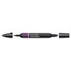 Winsor & Newton ProMarker 0203290 Professional Layout Marker, Fine & Broad Tips, Aubergine view 2