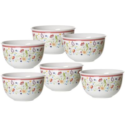Ritzenhoff & Breker Shanti Cereal Bowl Set | 6-Piece | 600 ml