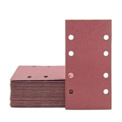 MioTools Fox Sanding Sheets 186 x 93 mm, 8-Hole (50-Piece), K120