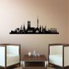 Wandtattoo-Günstig Wall Decal Munich Skyline, Orange, 180 x 50 cm view 3