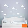 ilka parey wandtattoo-welt Cloud Wall Decal with Names M1682, Orange, Size L view 1