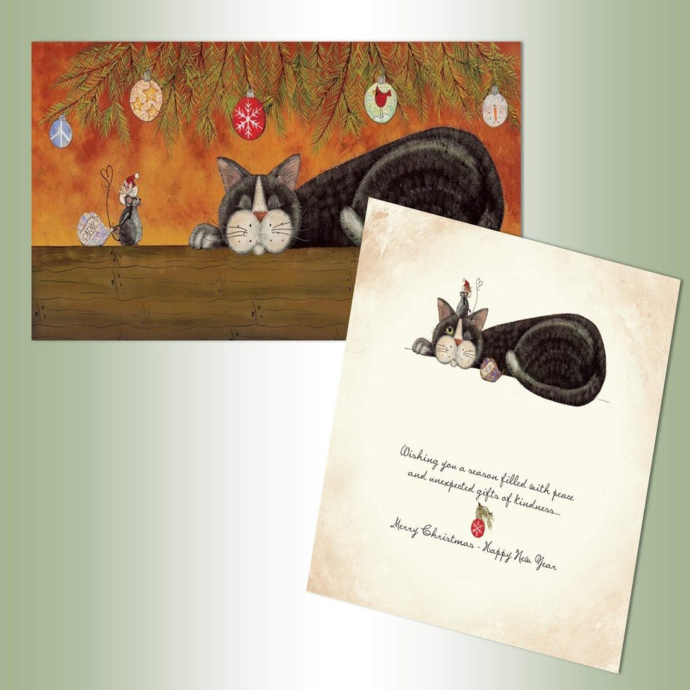 Performing Arts 66178-14 Long Card, Glitter Embellishment, Gifts of Kindness, Stationery Paper