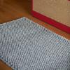 HAY Peas Handwoven 100% New Wool Rug, Soft Grey, 200 x 140 cm, 501183 view 4