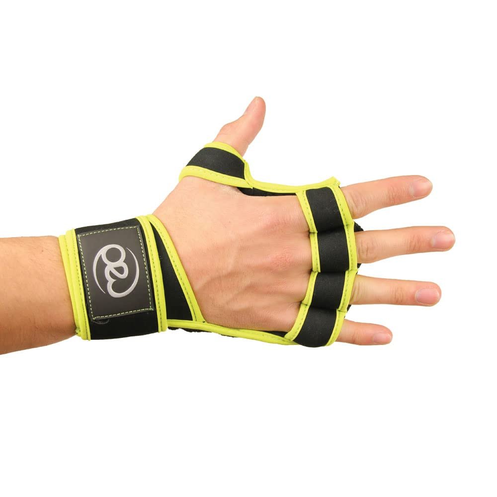 Fitness Mad Unisex Power-Lift Gloves, Size L/XL, Fitness, Multi, X