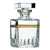 ARNSTADT KRISTALL Royal Whisky Decanter (25 cm) - Mouth-Blown, Hand-Cut Crystal Glass, Handmade in Germany, with 24-Karat Gold Rim view 1