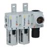 PneumaticPlus PPC2C-N02G Mini Three-Stage Air Drying System, 1/4 in NPT view 1