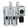 PneumaticPlus PPC2C-N02G Mini Three-Stage Air Drying System, 1/4 in NPT view 2