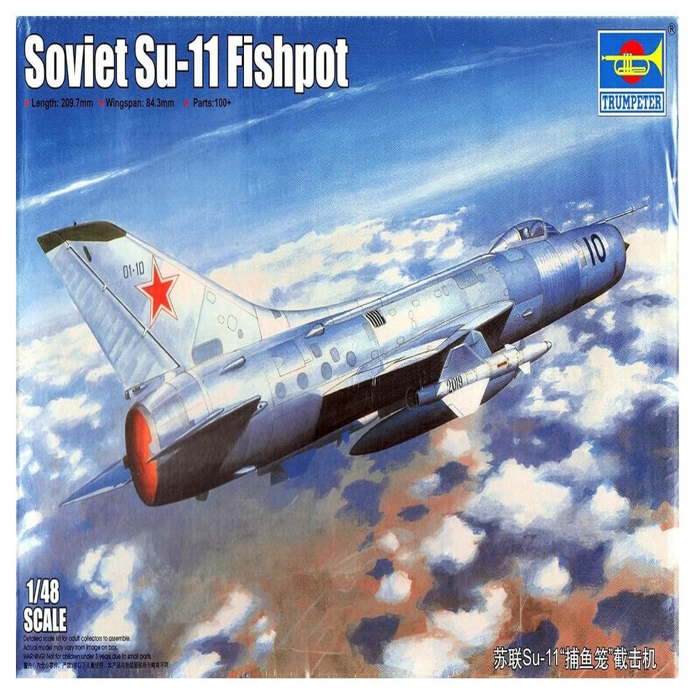 Trumpeter 1/48 Su-11 Fishpot