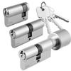 Lock Cylinder for Keyed-Alike Set, Combinable Lengths, Half Cylinder A: 60 mm B: 10 mm view 1