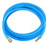 AUPROTEC 6 mm ID Compressed Air Hose Set, 10 m PVC Hose with Brass Quick Coupling view 2