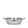 Lagostina 10740031728 28 cm Stainless Steel Half-Round Casserole, Gray view 1