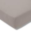 Estella Twisted Jersey Topper Fitted Sheet, 140 x 200 cm, Pebble (800) view 2