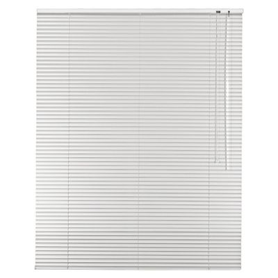 Easy-Shadow Standard Aluminum Venetian Blind, 40 x 220 cm, White