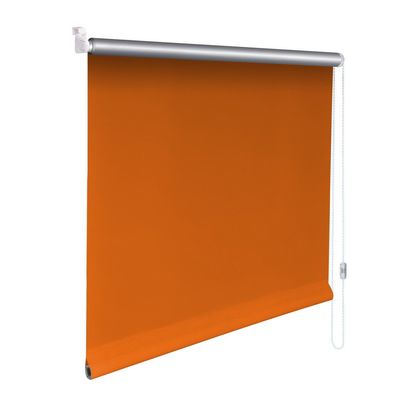 Easy-Shadow Mini Blackout Roller Blind 77 x 200 cm, Orange Thermo