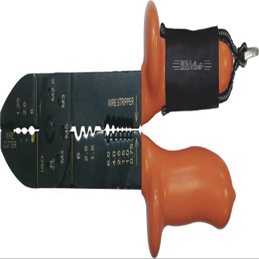 1000 V Insulated Pliers for Insulated and Non-Insulated Terminals, 220 mm