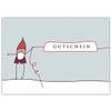 Kartenkaufrausch Funny Elf Christmas Card for Family and Business view 1