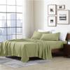 Cathay Home Essentials Bed Sheet Set, Ultra-Soft, Hypoallergenic, Wrinkle-Resistant, Double-Brushed Microfiber, Sage, Full view 2