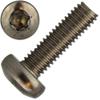 1 pc Pan Head Screw M2 x 12 with Internal Hexalobular Drive TX T6, DIN 7985, A2 Stainless Steel view 1