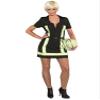 Orlob Women's Firefighter Lady Carnival Costume (Black, 36) view 2