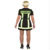 Orlob Women's Firefighter Lady Carnival Costume (Black, 36) view 3