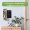 banjado Designer Stainless Steel Key Cabinet for 10 Keyrings, 24 × 21.5 × 7 cm, Soraya Design view 2