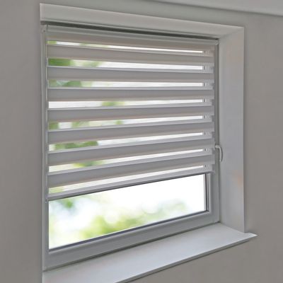 Easy-Shadow Easy&Fix Duo Clamp Roller Blind, 140 x 100 cm (W x H), White