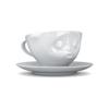 FIFTYEIGHT PRODUCTS Coffee Cups, Set of 2 with Napkins, 200 ml, Kissing + Happy view 2