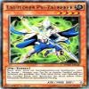 HSRD-DE048 Silent Psychic Wizard, 1st Edition, with Original Gwindi Card Sleeve view 1