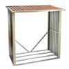 Firewood Rack - Rack Made of Hot-Dip Galvanized Steel Sheet view 2