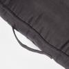 Homescapes Sofa Seat Booster for 2-Seater, Black, 100 x 48 x 10 cm view 4