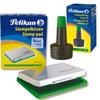Pelikan Stamp Pad No. 3, Pre-Inked, 70 x 50 mm, Green view 1